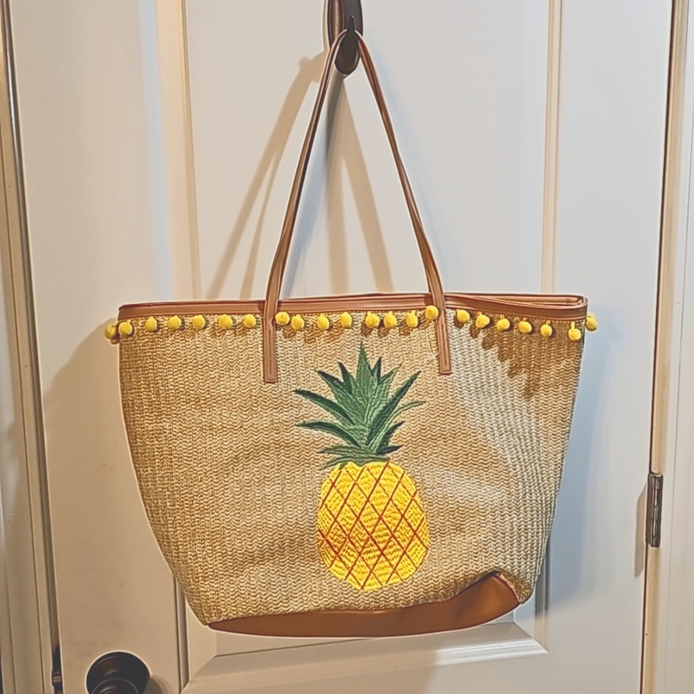 Pineapple tote bag